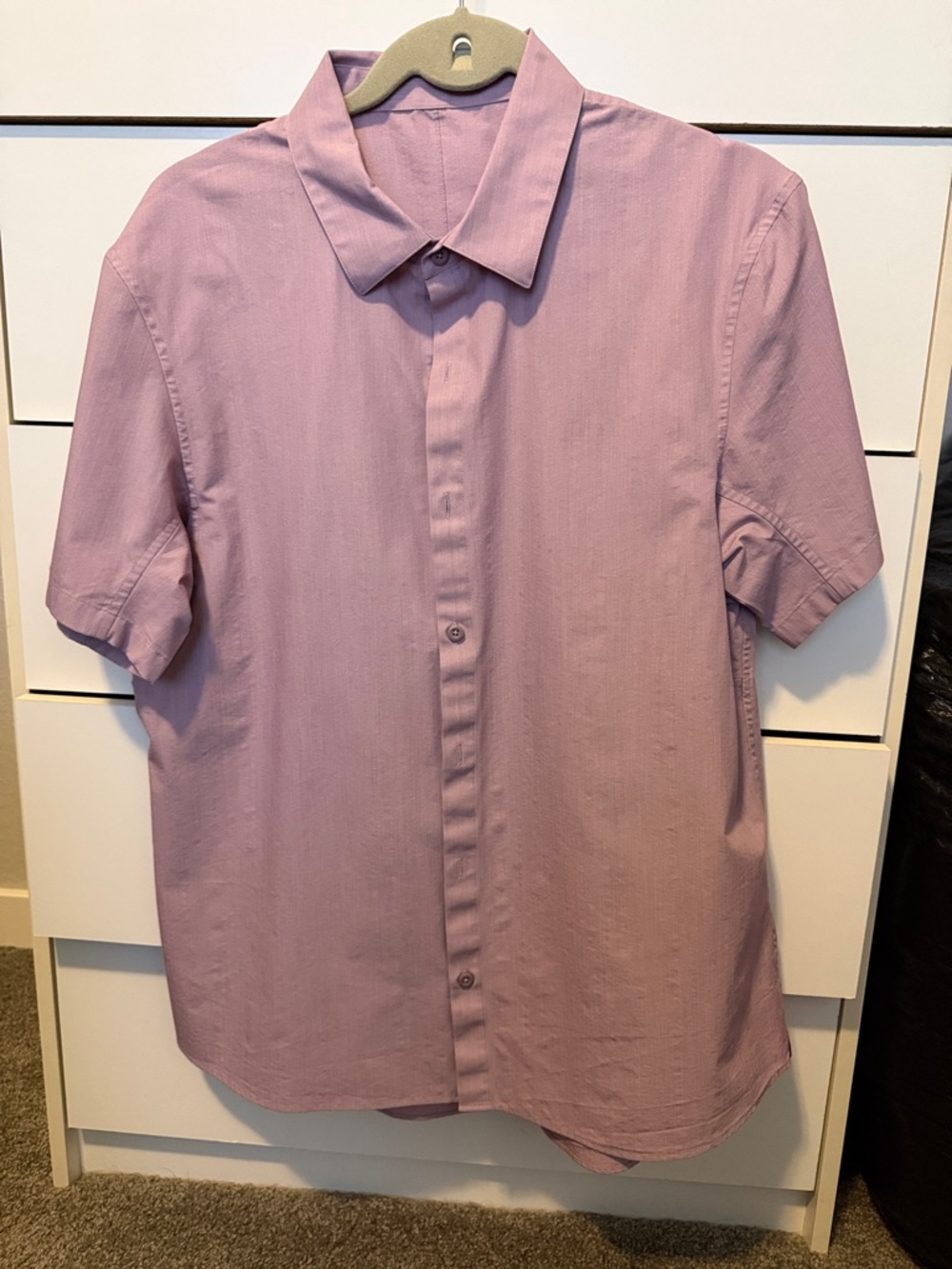Lululemon Down to the Wire Slimfit Men’s Button up Size Medium